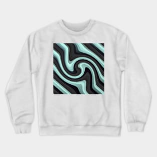 Blue Waves Crewneck Sweatshirt